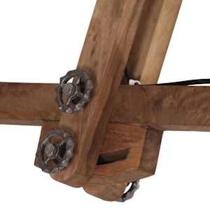 Stropní svítidlo 25 W černé 105 x 30 x 65–108 cm E27 - obrázek 6