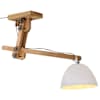 vidaXL laelamp, 25 W, valge, 105 x 30 x 65-108 cm, E27