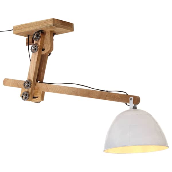 vidaXL laelamp, 25 W, valge, 105 x 30 x 65-108 cm, E27