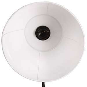 Stojací lampa 25 W bílá 150 cm E27 - obrázek 5