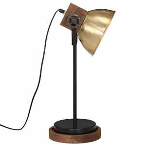 Stolní lampa 25 W staromosaz 17 x 17 x 50 cm E27 - obrázek 4