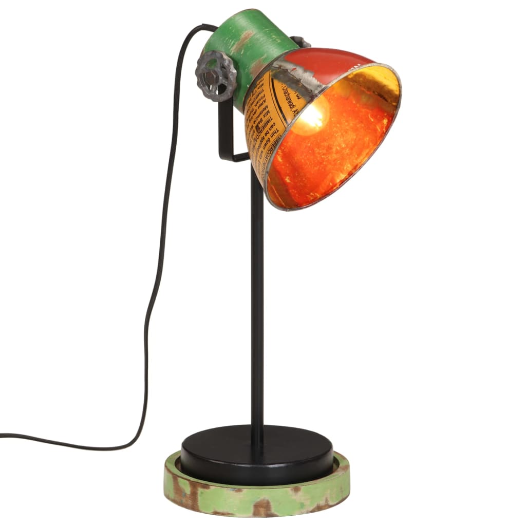 vidaXL Lampă de birou 25 W, multicolor, 17x17x50 cm, E27