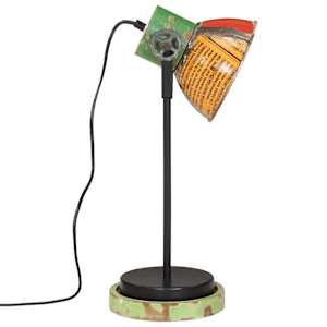 Stolní lampa 25 W vícebarevná 17 x 17 x 50 cm E27 - obrázek 4