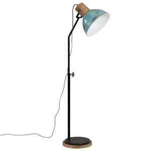 Stojací lampa 25 W modrá patina 30 x 30 x 100–150 cm E27 - obrázek 2