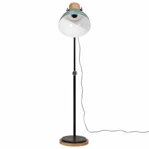 Stojací lampa 25 W modrá patina 30 x 30 x 100–150 cm E27 - obrázek 3