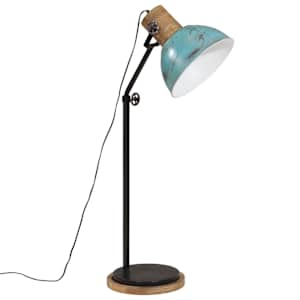 Stojací lampa 25 W modrá patina 30 x 30 x 100–150 cm E27 - obrázek 6