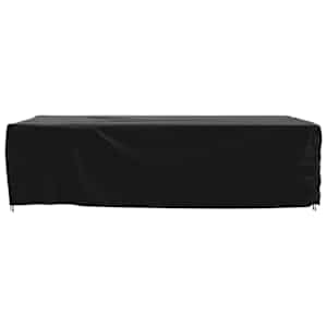 Plachta na zahradní nábytek černá 350 x 260 x 90 cm 420D oxford - obrázek 5