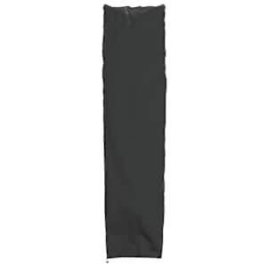 Plachta na zahradní slunečník černá 240x57/57 cm 420D oxford - obrázek 3