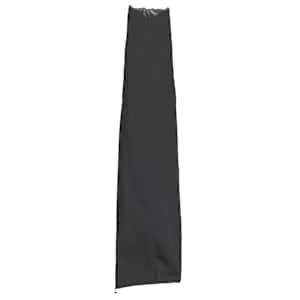 Plachta na zahradní slunečník černá 190x50/30 cm 420D oxford