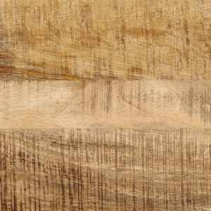 Konzolový stolek 110x30x75 cm masivní hrubý mangovník a železo - obrázek 7