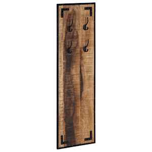 Stojalo za plašče 35x8x110 cm trden robusten mangov les