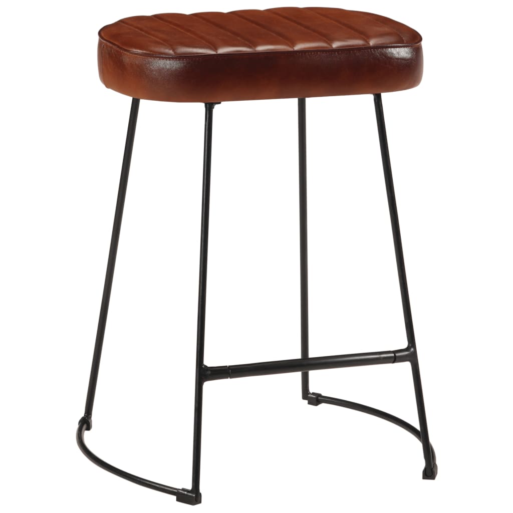 vidaXL Baarijakkarat 2 kpl tummanruskea 40x29,5x53 cm