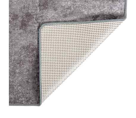 vidaXL vaip, pestav, hall, 150 x 230 cm, libisemiskindel