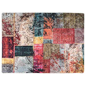 Koberec pratelný patchwork vícebarevný 150x230 cm - obrázek 2