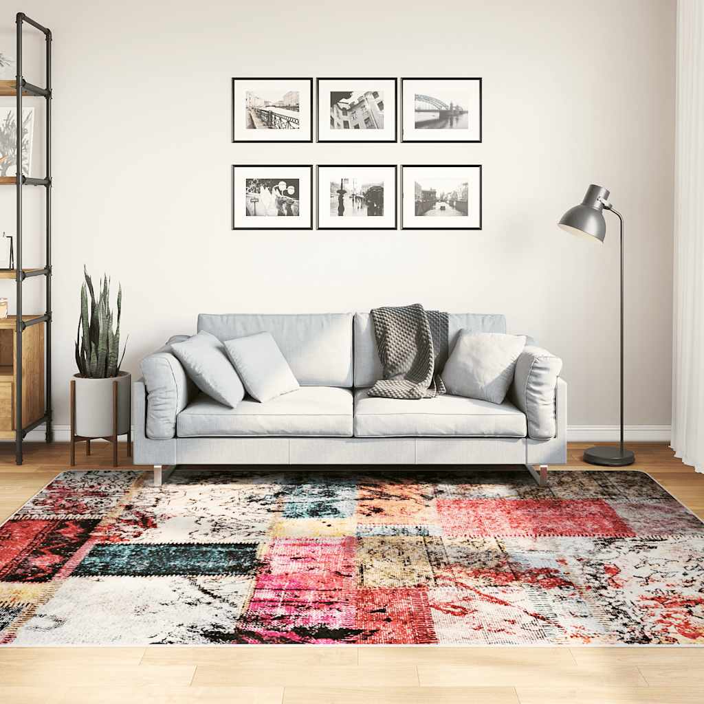 lapitehnikas vaip, pestav, mitmevärviline, 150x230 cm