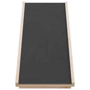 Rampa pro psy šedá 100 x 40 cm masivní jedlové dřevo - obrázek 4