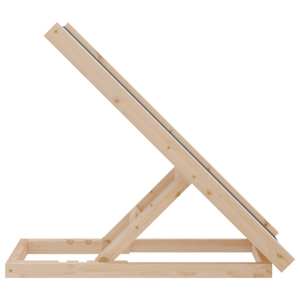 Rampa pro psy šedá 70 x 35 cm masivní jedlové dřevo - obrázek 6