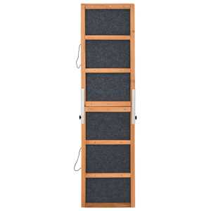 Rampa pro psy šedá 120 x 30 cm masivní jedlové dřevo - obrázek 5