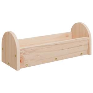Seník pro králíky 28 x 10 x 10 cm masivní jedlové dřevo - obrázek 2