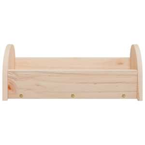 Seník pro králíky 28 x 10 x 10 cm masivní jedlové dřevo - obrázek 3