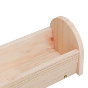 Seník pro králíky 28 x 10 x 10 cm masivní jedlové dřevo - obrázek 6