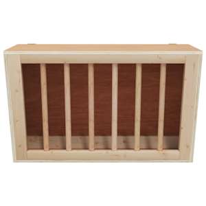 Seník pro králíky 37 x 18,5 x 23 cm masivní jedlové dřevo - obrázek 3