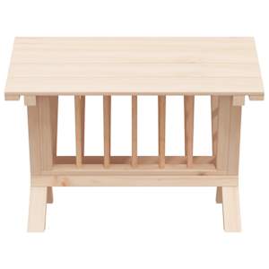 Seník pro králíky 44 x 33 x 33 cm masivní jedlové dřevo - obrázek 4