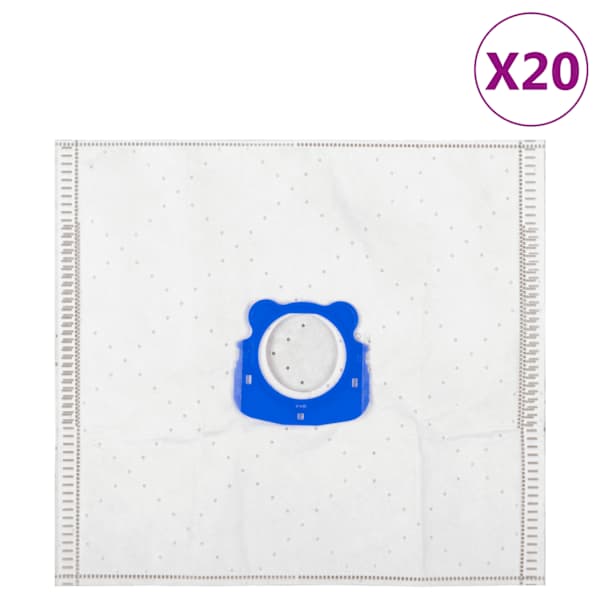 vidaXL tolmuimeja kotid Rowenta RO3125, 20 tk