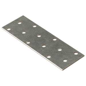 vidaXL Perforated Plates 60 pcs 2 mm 120x40 mm Galvanised Steel