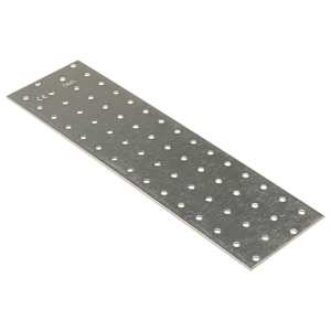 Perforované destičky 20 ks 2 mm 300 x 80 mm pozinkovaná ocel - obrázek 2
