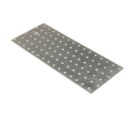vidaXL Lochplatten 20 Stk. 2 mm 300x120 mm Verzinkter Stahl