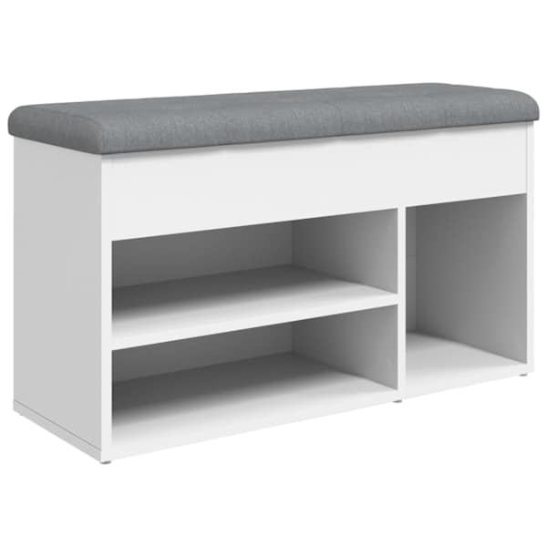 vidaXL kingapink, valge, 82 x 32 x 45,5 cm, t&ouml;&ouml;deldud puit