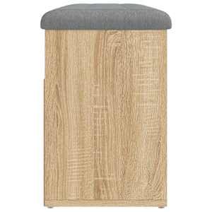 Lavice s botníkem dub sonoma 82 x 32 x 45,5 cm kompozitní dřevo - obrázek 7