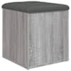 vidaXL hoiupink, hall Sonoma tamm, 42 x 42 x 45 cm, tehispuit