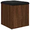 vidaXL hoiupink, pruun tamm, 42 x 42 x 45 cm, tehispuit