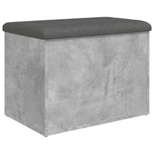 Úložná lavice betonově šedá 62 x 42 x 45 cm kompozitní dřevo - obrázek 6