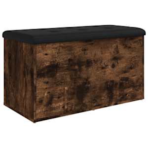 Úložná lavice kouřový dub 82 x 42 x 45 cm kompozitní dřevo - obrázek 7
