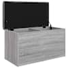 vidaXL hoiupink, hall Sonoma tamm, 82 x 42 x 45 cm, tehispuit