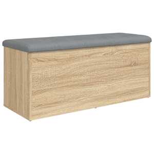 Úložná lavice dub sonoma 102 x 42 x 45 cm konstrukční dřevo - obrázek 2