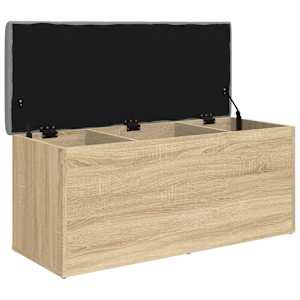 Úložná lavice dub sonoma 102 x 42 x 45 cm konstrukční dřevo - obrázek 4