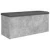 vidaXL hoiupink, betoonhall, 102 x 42 x 45 cm, tehispuit