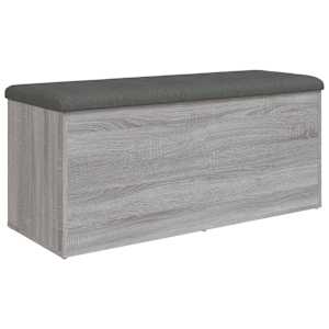 Úložná lavice šedá sonoma 102 x 42 x 45 cm kompozitní dřevo - obrázek 2