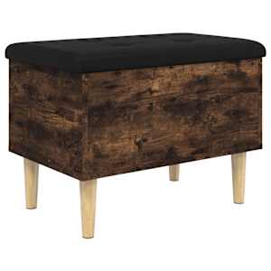 Úložná lavice kouřový dub 62 x 42 x 46 cm kompozitní dřevo - obrázek 2
