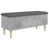 vidaXL hoiupink, betoonhall, 102 x 42 x 46 cm, tehispuit