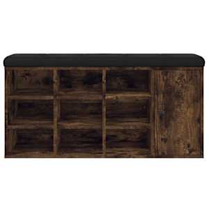 Lavice s botníkem kouřový dub 102 x 32 x 50 cm kompozitní dřevo - obrázek 5