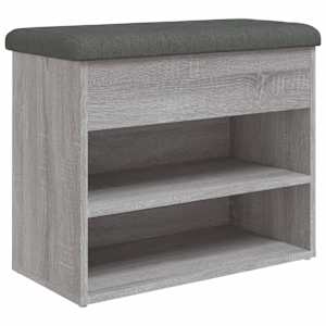vidaXL jalatsipink, hall Sonoma tamm, 62 x 32 x 50 cm, tehispuit