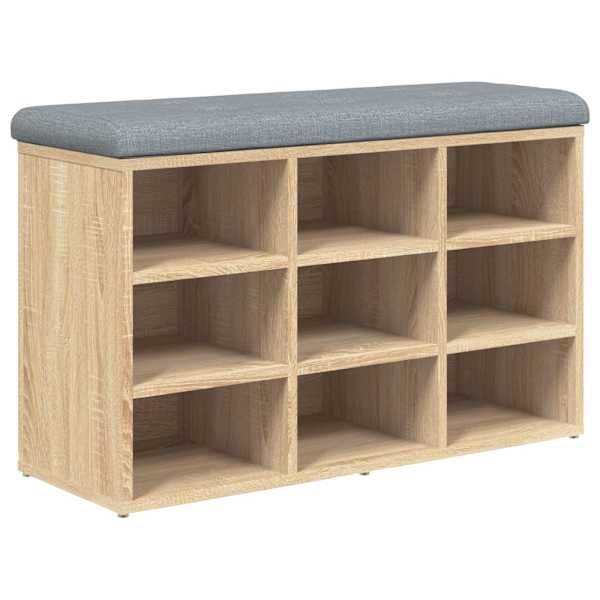 vidaXL kingapink Sonoma tamm 82 x 32 x 50 cm t&ouml;&ouml;deldud puit