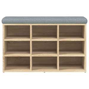 Botník dub sonoma 82 x 32 x 50 cm konstrukční dřevo - obrázek 4