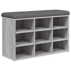 vidaXL jalatsipink, hall Sonoma tamm, 82 x 32 x 50 cm, tehispuit