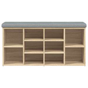 Lavice s botníkem dub sonoma 102 x 32 x 50 cm kompozitní dřevo - obrázek 5